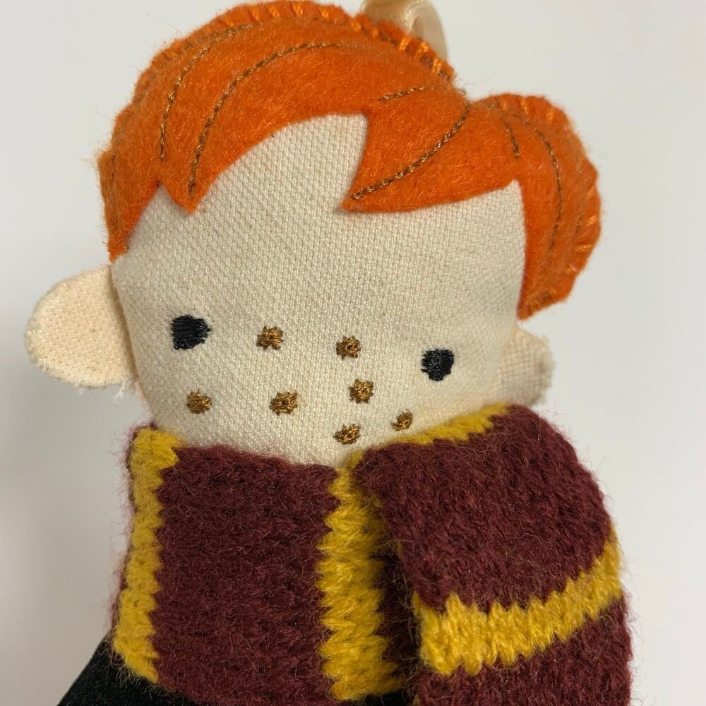 Harry Potter Ron Weasley Felt Plush Christmas Ornament Pottery Barn Teen